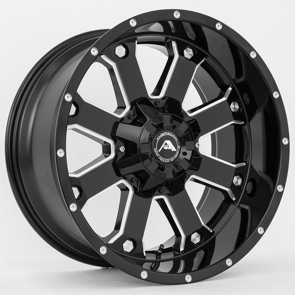 A108 Black Milled
